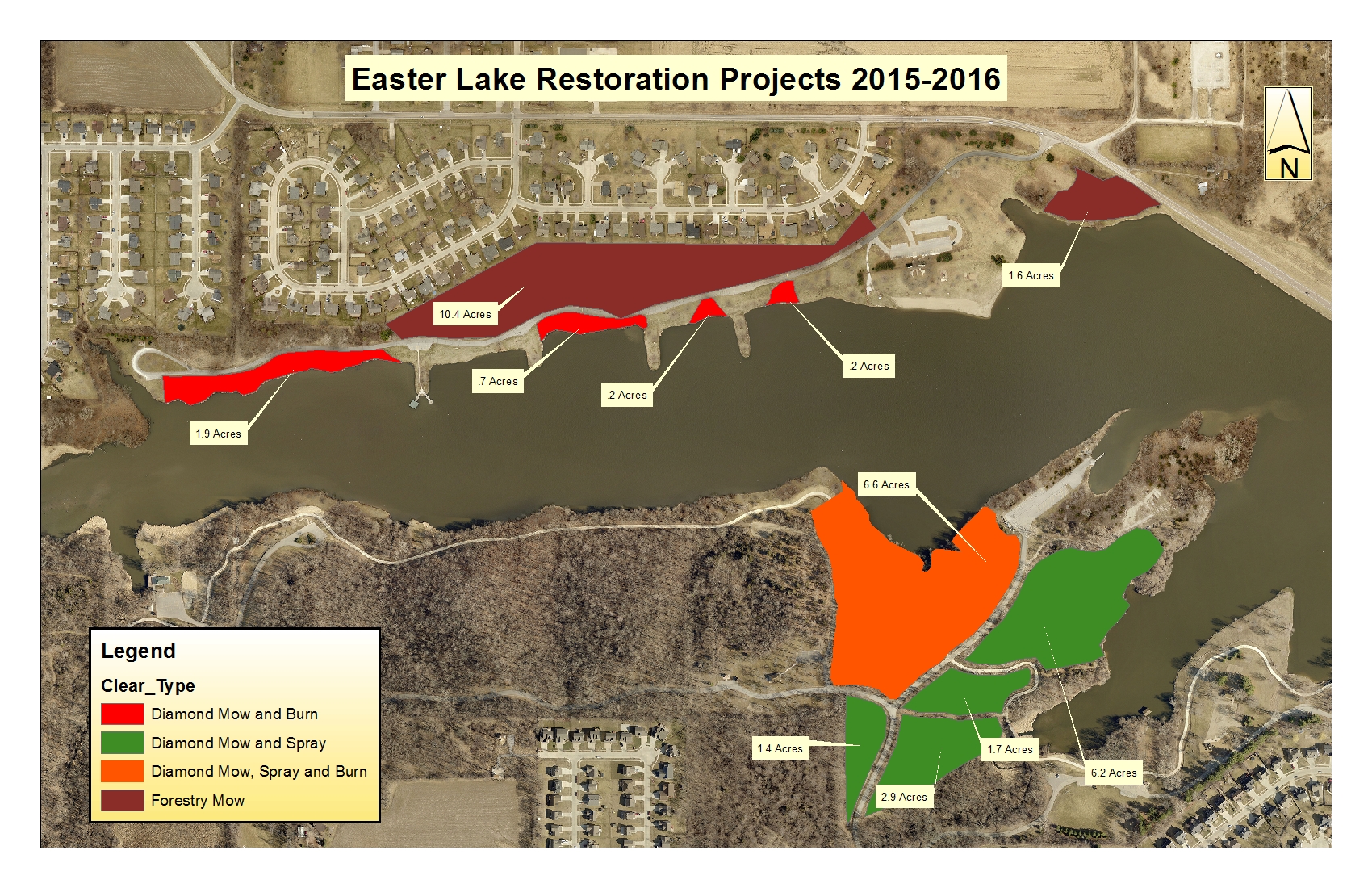 Woodland Restoration Easter Lake Watershed Project